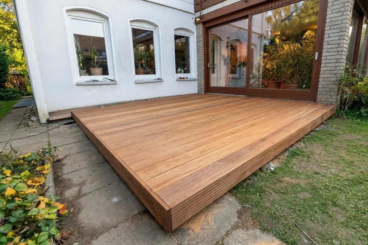 Holzterrasse